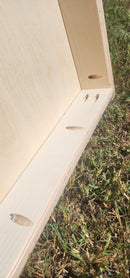 Beach Plank Pro Style Cornhole Bean Bag Toss Game 24x48 with 8 Regulation 16oz Bags