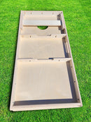 Beach Plank Pro Style Cornhole Bean Bag Toss Game 24x48 with 8 Regulation 16oz Bags