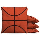 Basketball Baggo Cornhole Bean Bag Toss Bags (set of 8) Baggo.com