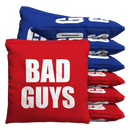 Good Guys / Bad Guys Baggo Cornhole Bean Bag Toss Bags (set of 8) Baggo.com