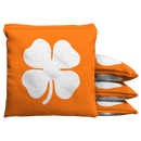 Irish Shamrock Baggo Cornhole Bean Bag Toss Bags (set of 8)