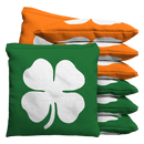 Irish Shamrock Baggo Cornhole Bean Bag Toss Bags (set of 8) Baggo.com