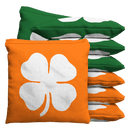 Irish Shamrock Baggo Cornhole Bean Bag Toss Bags (set of 8) Baggo.com