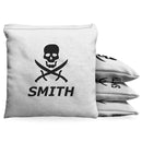 Jolly Rogers Skull & Swords Pirate Baggo Cornhole Bean Bag Toss Bags (set of 8) Baggo.com
