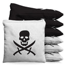 Jolly Rogers Skull & Swords Pirate Baggo Cornhole Bean Bag Toss Bags (set of 8) Baggo.com