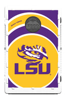 LSU Tigers Vortex Baggo Bag Toss Portable 2x3 Cornhole Game