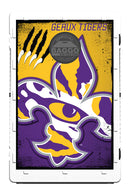 LSU Tigers Fanatic Baggo Bean Bag Toss Portable 2x3 Cornhole Game