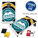BAGGO Classic Alternate Football Versions Bean Bag Toss Game by BAGGO Baggo.com