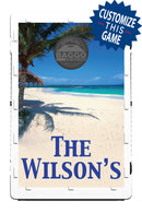 Paradise Beach Bean Bag Toss Game by BAGGO Baggo.com