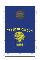 Oregon State Flag Bean Bag Toss Game by BAGGO Baggo.com