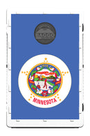 Minnesota State Flag Bean Bag Toss Game by BAGGO Baggo.com
