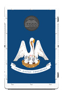 Louisiana State Flag Bean Bag Toss Game by BAGGO Baggo.com