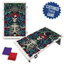 Colorful Skeleton Bean Bag Toss Game by BAGGO Baggo.com