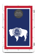 Wyoming State Flag Bean Bag Toss Game by BAGGO Baggo.com