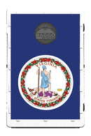 Virginia State Flag Bean Bag Toss Game by BAGGO Baggo.com