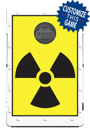 Radioactive Bean Bag Toss Game by BAGGO Baggo.com