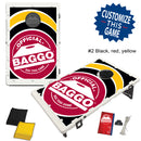 BAGGO Classic Alternate Football Versions Bean Bag Toss Game by BAGGO Baggo.com