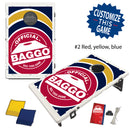 BAGGO Classic Alternate Baseball Versions Bean Bag Toss Game by BAGGO Baggo.com