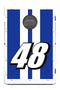 Race Car Race Stripe With Custom Colors & Number Screens (only) By BAGGO