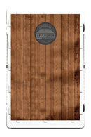 Barn Wooden Planks Design Bag Toss Game by BAGGO Baggo.com