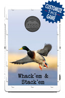 Double Banded Mallard Duck in Flight Bean Bag Toss Game by BAGGO Baggo.com