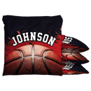 Basketball Grit Baggo Cornhole Bean Bag Toss Bags (set of 8) Baggo.com