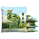Bass Fishing Baggo Cornhole Bean Bag Toss Bags (set of 8) Baggo.com
