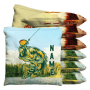 Bass Fishing Baggo Cornhole Bean Bag Toss Bags (set of 8) Baggo.com