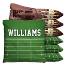 Football Pigskin End Zone Baggo Cornhole Bean Bag Toss Bags (set of 8) Baggo.com