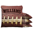 Football Pigskin End Zone Baggo Cornhole Bean Bag Toss Bags (set of 8) Baggo.com