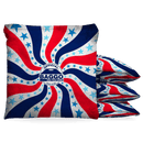 Freedom Spiral Baggo Cornhole Bean Bag Toss Bags (set of 8) Baggo.com