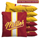 Game Day Custom Name 17 Team Colors Baggo Cornhole Bean Bag Toss Bags (set of 8) Baggo.com