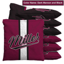 Game Day Custom Name 17 Team Colors Baggo Cornhole Bean Bag Toss Bags (set of 8) Baggo.com