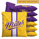 Game Day Custom Name 17 Team Colors Baggo Cornhole Bean Bag Toss Bags (set of 8) Baggo.com