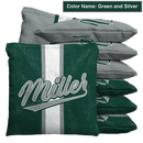 Game Day Custom Name 17 Team Colors Baggo Cornhole Bean Bag Toss Bags (set of 8) Baggo.com