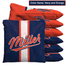 Game Day Custom Name 17 Team Colors Baggo Cornhole Bean Bag Toss Bags (set of 8) Baggo.com