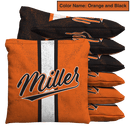 Game Day Custom Name 17 Team Colors Baggo Cornhole Bean Bag Toss Bags (set of 8) Baggo.com