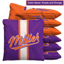 Game Day Custom Name 17 Team Colors Baggo Cornhole Bean Bag Toss Bags (set of 8) Baggo.com
