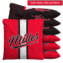 Game Day Custom Name 17 Team Colors Baggo Cornhole Bean Bag Toss Bags (set of 8) Baggo.com