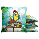 Margarita Time Parrot Baggo Cornhole Bean Bag Toss Bags (set of 8)