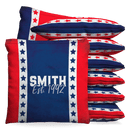 Patriot Custom Baggo Cornhole Bean Bag Toss Bags (set of 8) Baggo.com