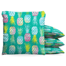 Pineapple Pattern Baggo Cornhole Bean Bag Toss Bags (set of 8)