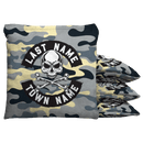 Skull and Bones Custom Bean Bags Baggo Cornhole Bean Bag Toss Bags (set of 8) Baggo.com