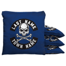 Skull and Bones Custom Bean Bags Baggo Cornhole Bean Bag Toss Bags (set of 8) Baggo.com