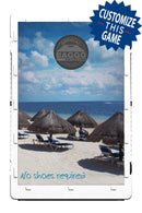 Tiki Hut Beach Bean Bag Toss Game by BAGGO Baggo.com