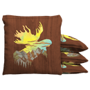 Whimsical Moose Custom Bean Bags Baggo Cornhole Bean Bag Toss Bags (set of 8) Baggo.com