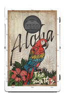 Aloha Wood Texture Bean Bag Toss Game by BAGGO Baggo.com
