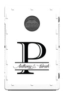 Wedding Single Letter Custom Bag Toss Game by BAGGO Baggo.com