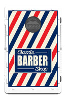 Barber Shop Bean Bag Toss Game by BAGGO Baggo.com