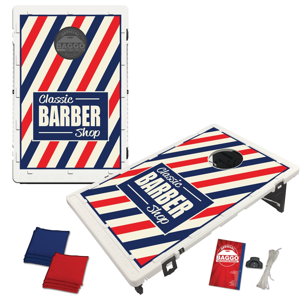 Barber Shop Bean Bag Toss Game by BAGGO